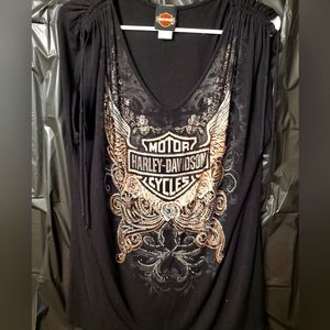 Rhinestone Butterfly top